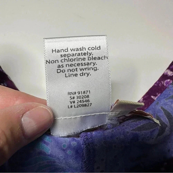 Norm Thompson Midi Dress XL Blue Sleeveless Long Summer - Picture 6 of 8